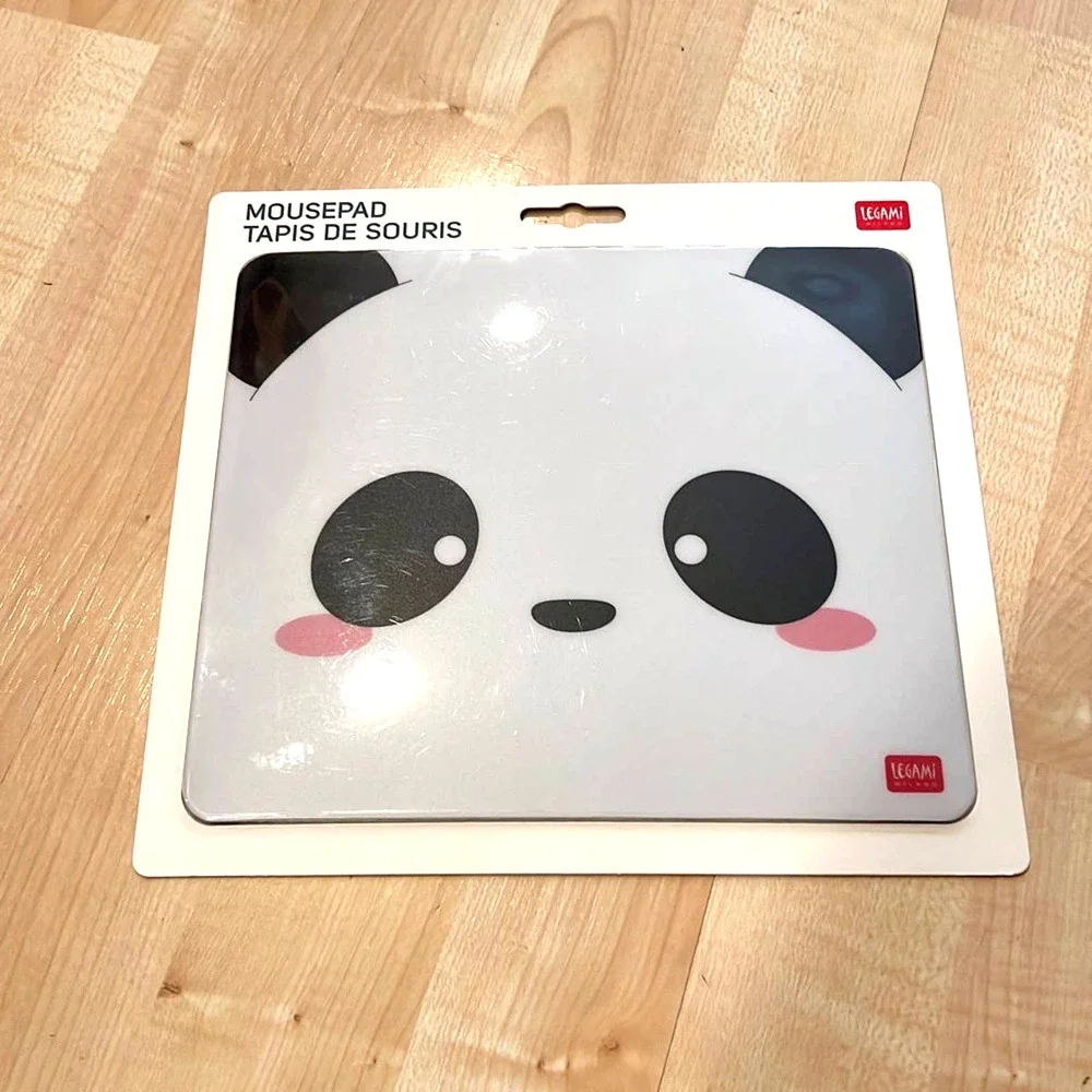 Panda mousepad and panda wireless usb mouse NEW